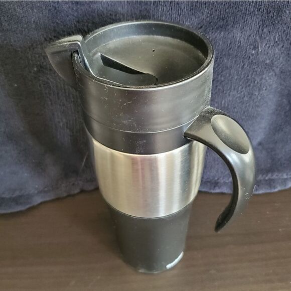 Trudeau Black/Silver Thermos    - Picture 2 of 5